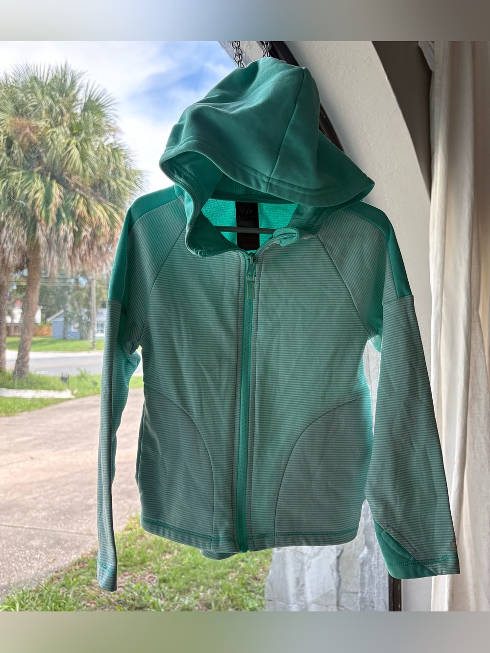 Champion Kids Mint Teal Full-Zip Hoodie